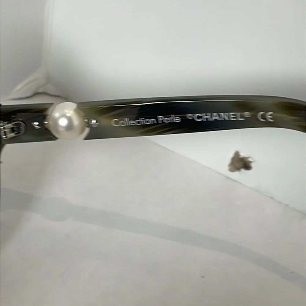 CHANEL‎ COLLECTION PERLE SUNGLASSES MADE IN ITALY POLARIZED LIMITED EDITION